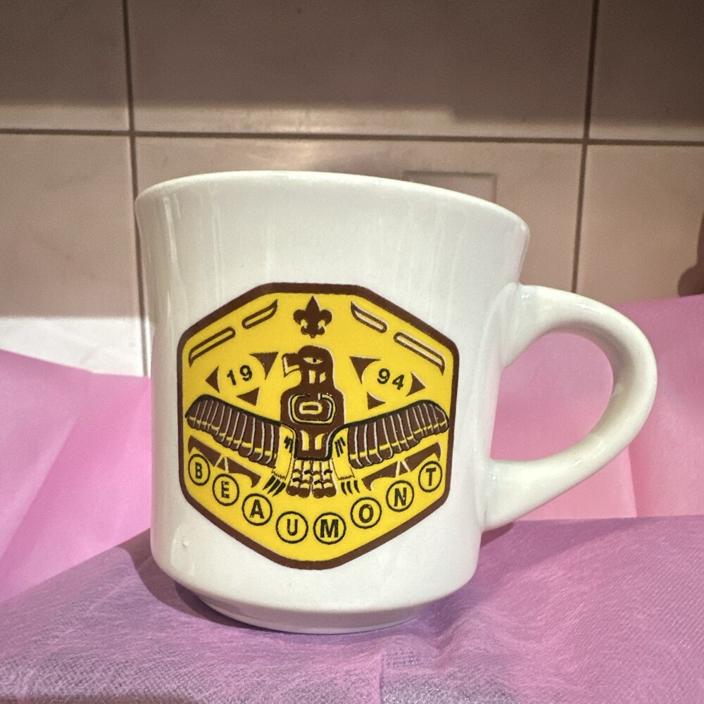 vintage 1993 Boy Scout Of America ceramic Coffee Cup